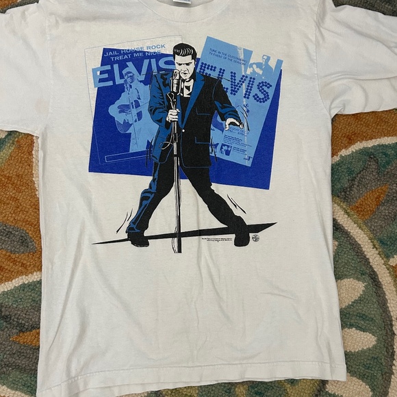Other - Official 1998 Graceland Elvis Presley Jail House Rock Tshirt, Size L